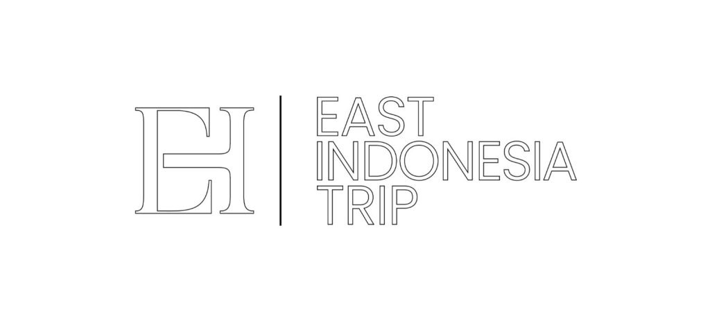 Logo East Indonesia Trip versi outline